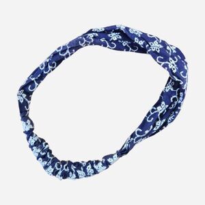 Navy Floral Headband